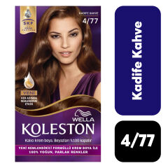 .Set Koleston Kit .4/77 Kadife Kahve