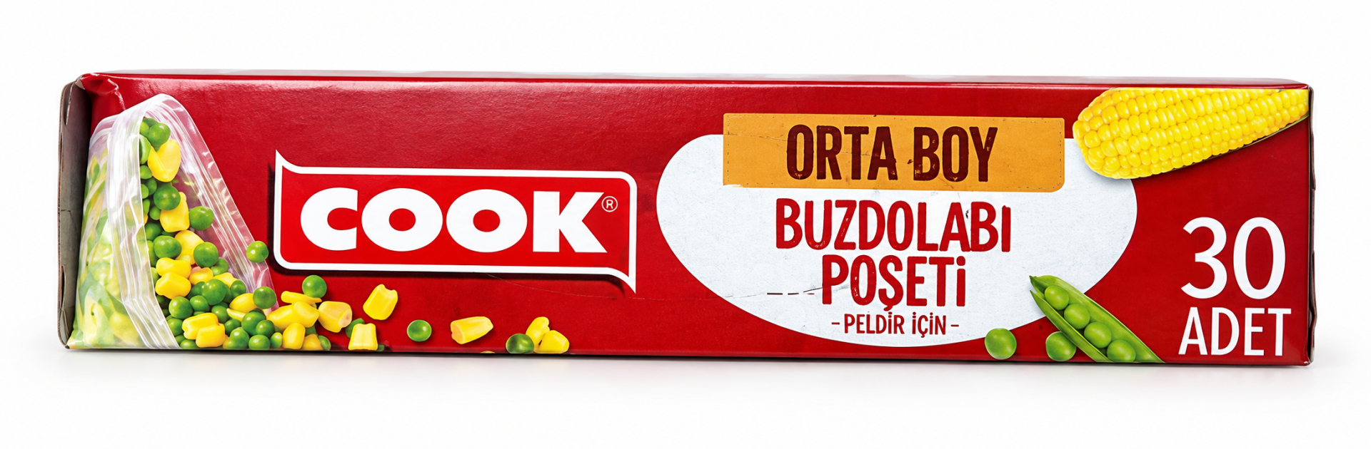Cook Buzdolabı Poşeti 30 Yaprak 24*35 Cm