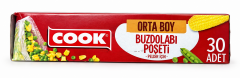 Cook Buzdolabı Poşeti 30 Yaprak 24*35 Cm