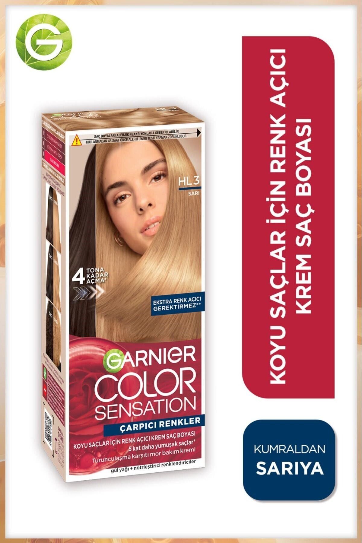 Garnier Çarpıcı Renkler HL3 Sarı