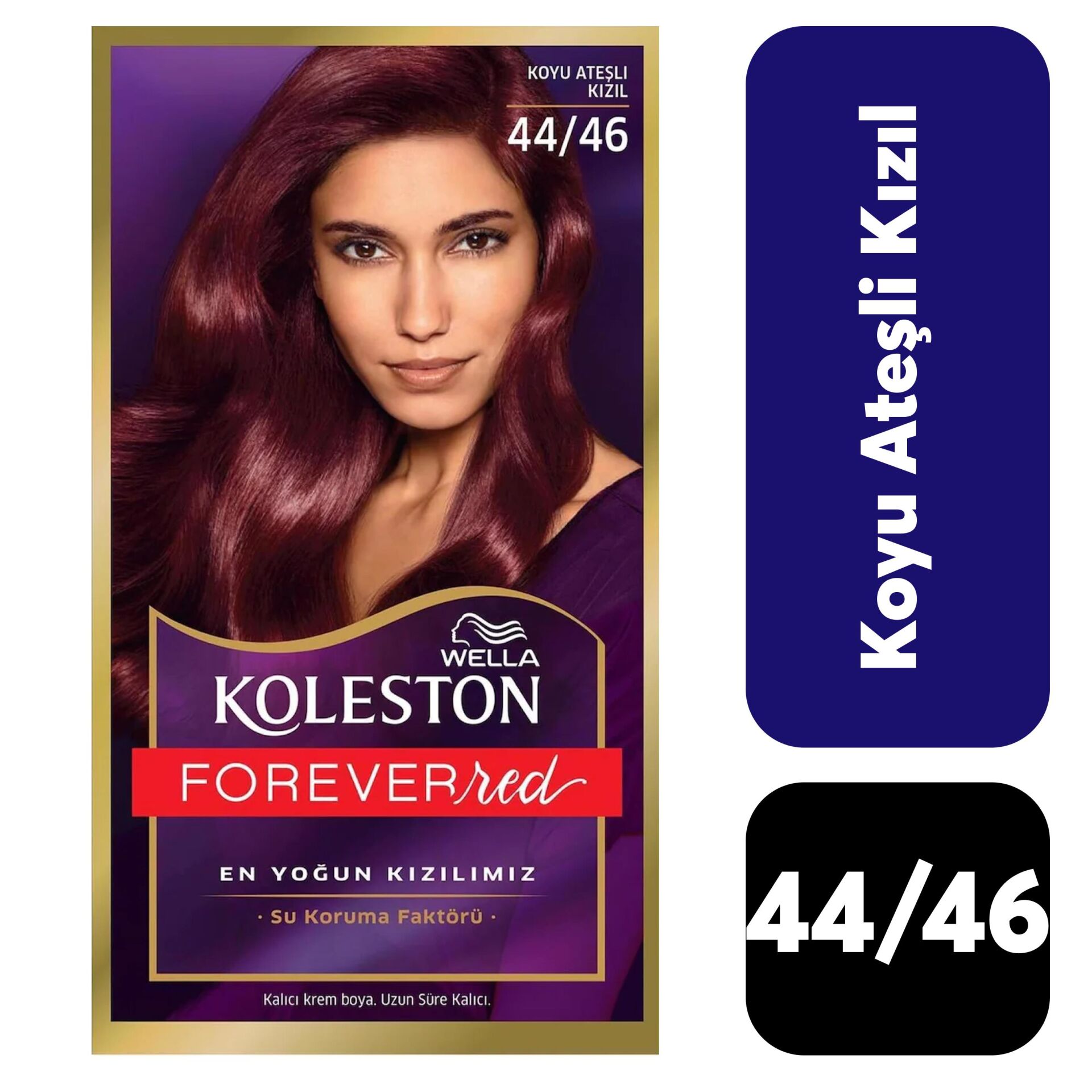 .Set Koleston Kit .44/46 Koyu Ateşli Kızıl