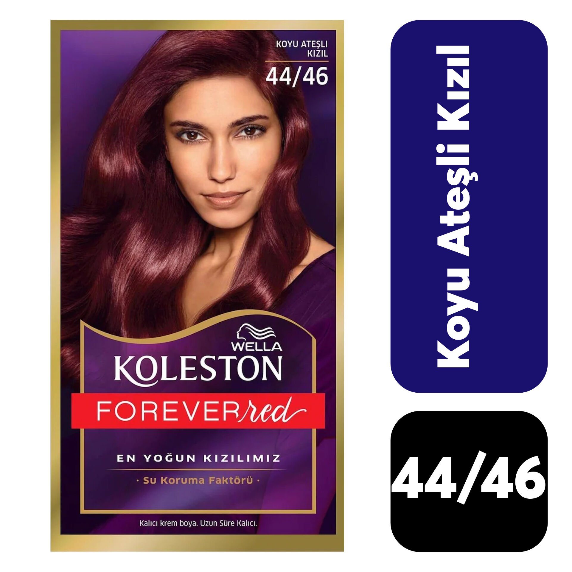 .Set Koleston Kit .44/46 Koyu Ateşli Kızıl