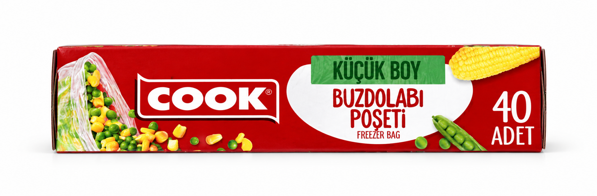Cook Buzdolabı Poşeti 40 Yaprak 20*30 Cm