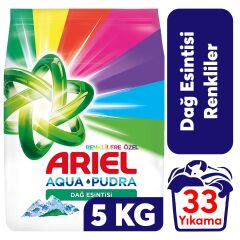 Ariel .5 Kg Dağ Esinitisi Aqua Pudra Renkliler