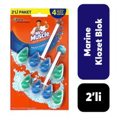 Klozet Blok Mr.Muscle 2’li Marine