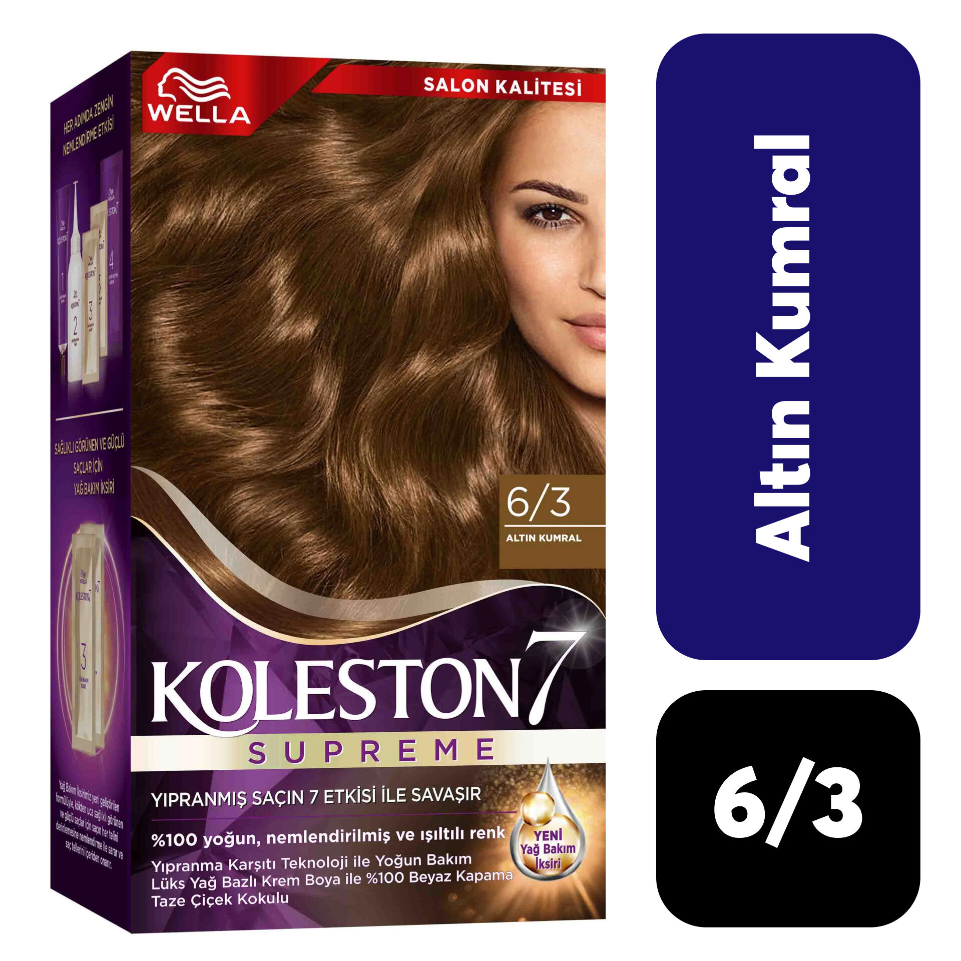 .Set Koleston Kit .6/3 Altın Kumral