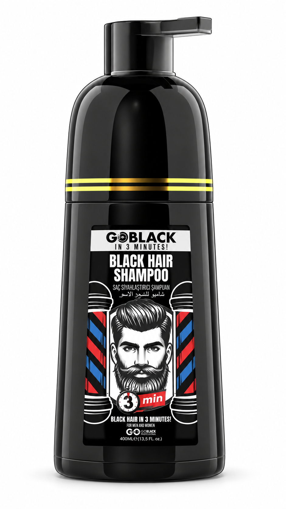 Go Black Haır Şampuan Sıyahlaştırıcı 400 Ml