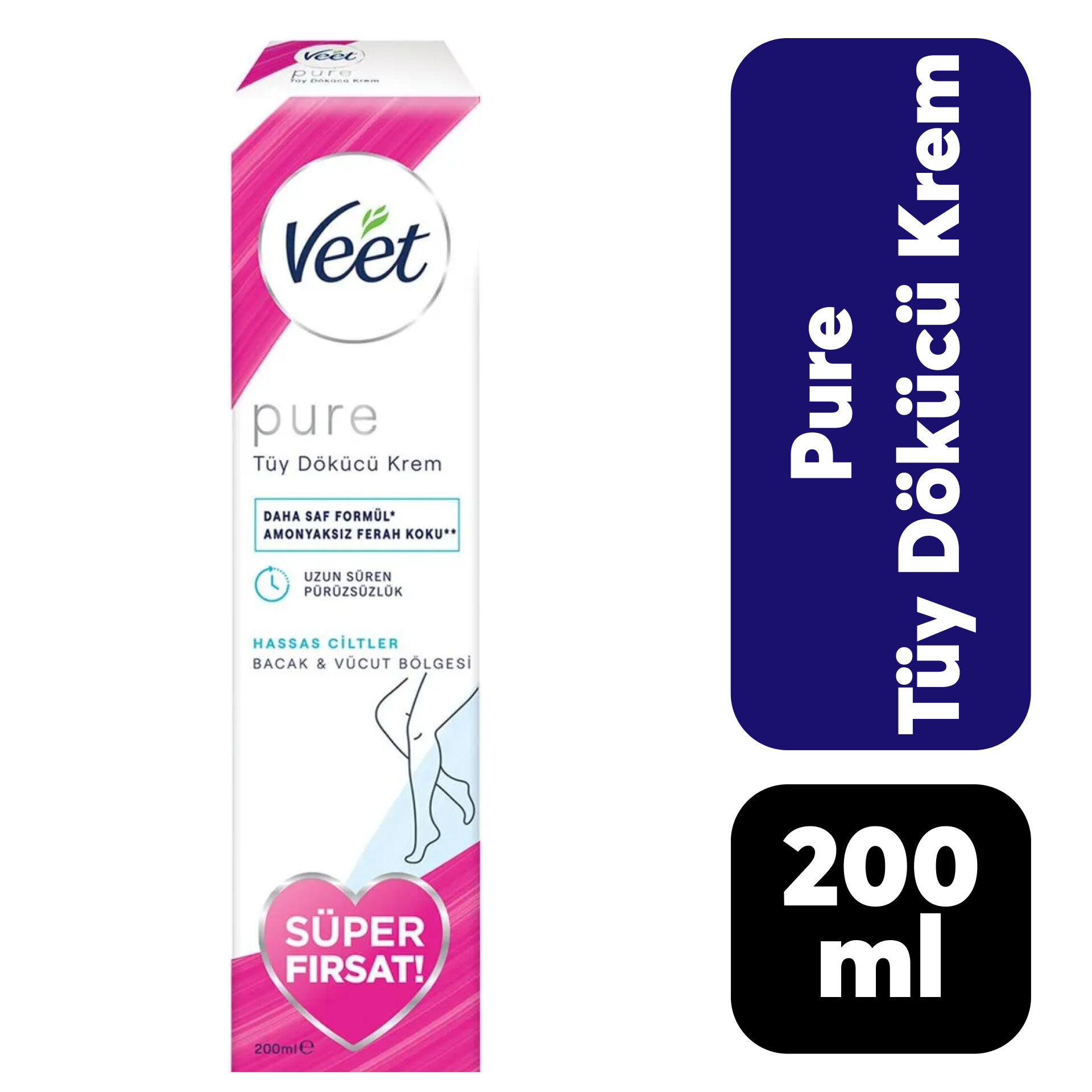 Veet Pure Normal Ciltler 200 ml