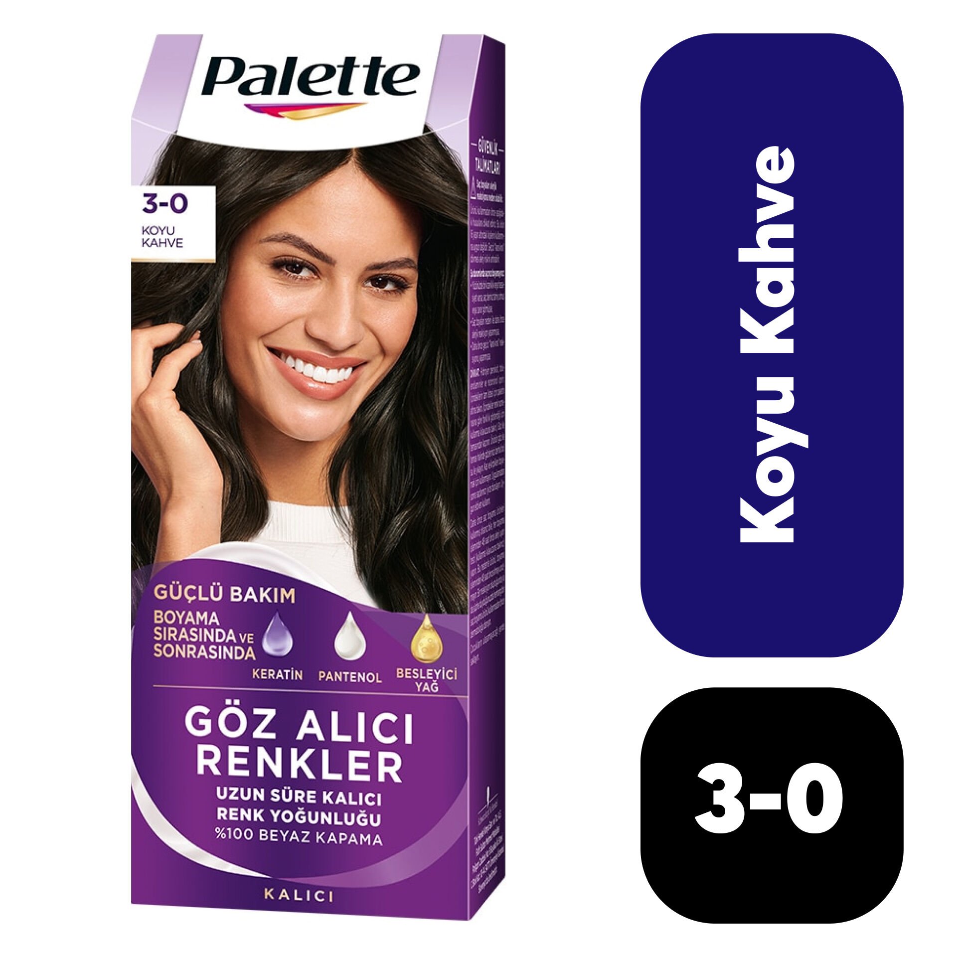 Palette .3-0 Koyu Kahve