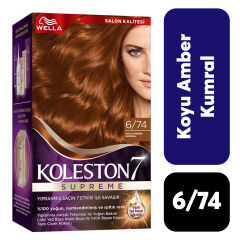 .Set Koleston Kit .6/74 Koyu Amber Kumral