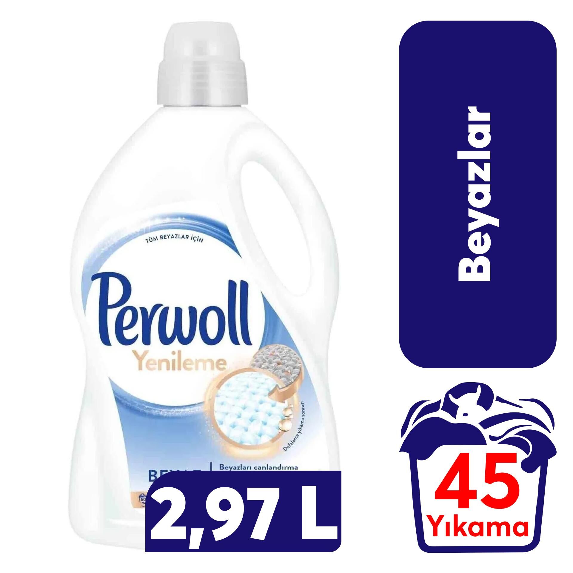 Perwoll 2.97 L Yenilenme Beyazlar