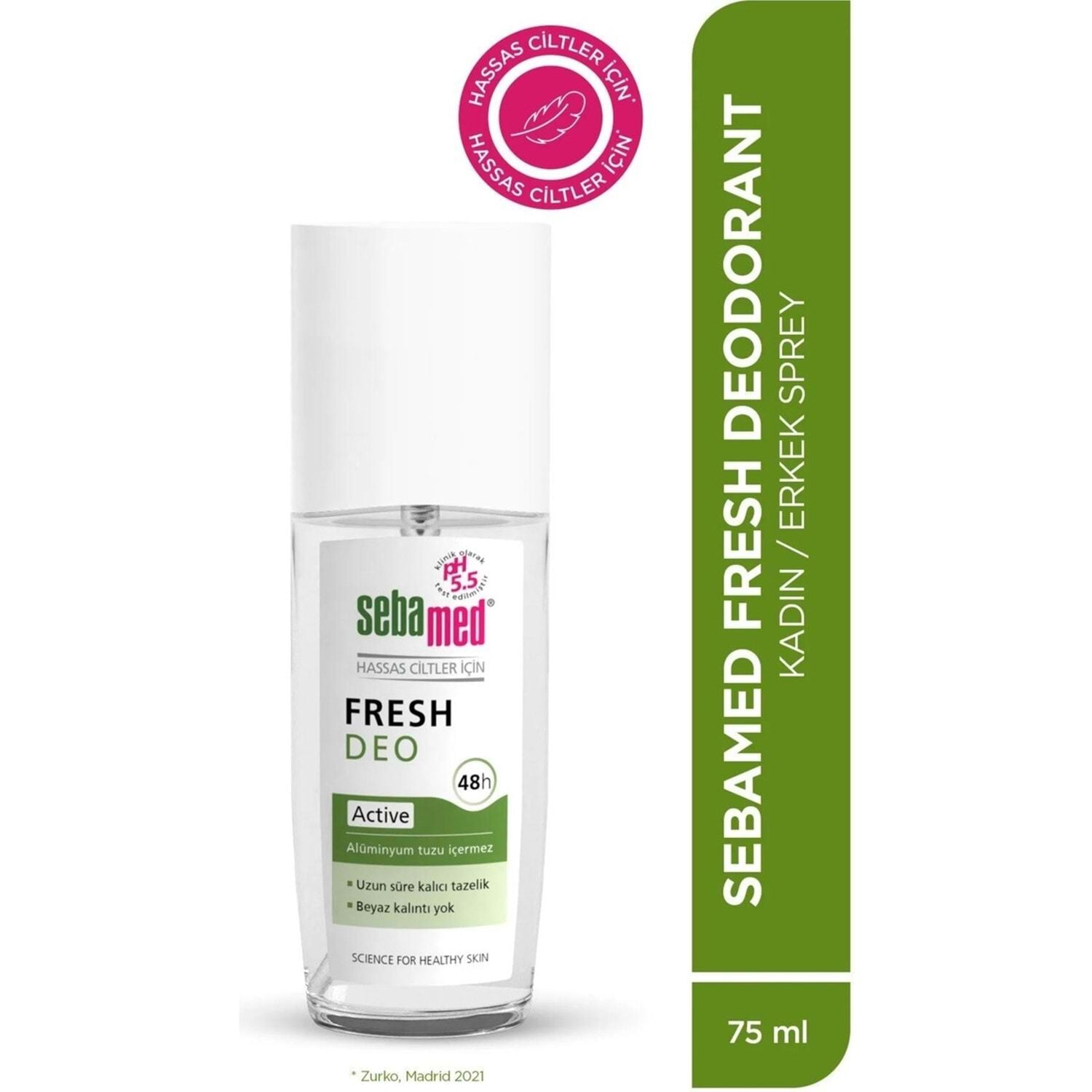 Sebamed Deodorant Sprey Fresh Active 75 ml