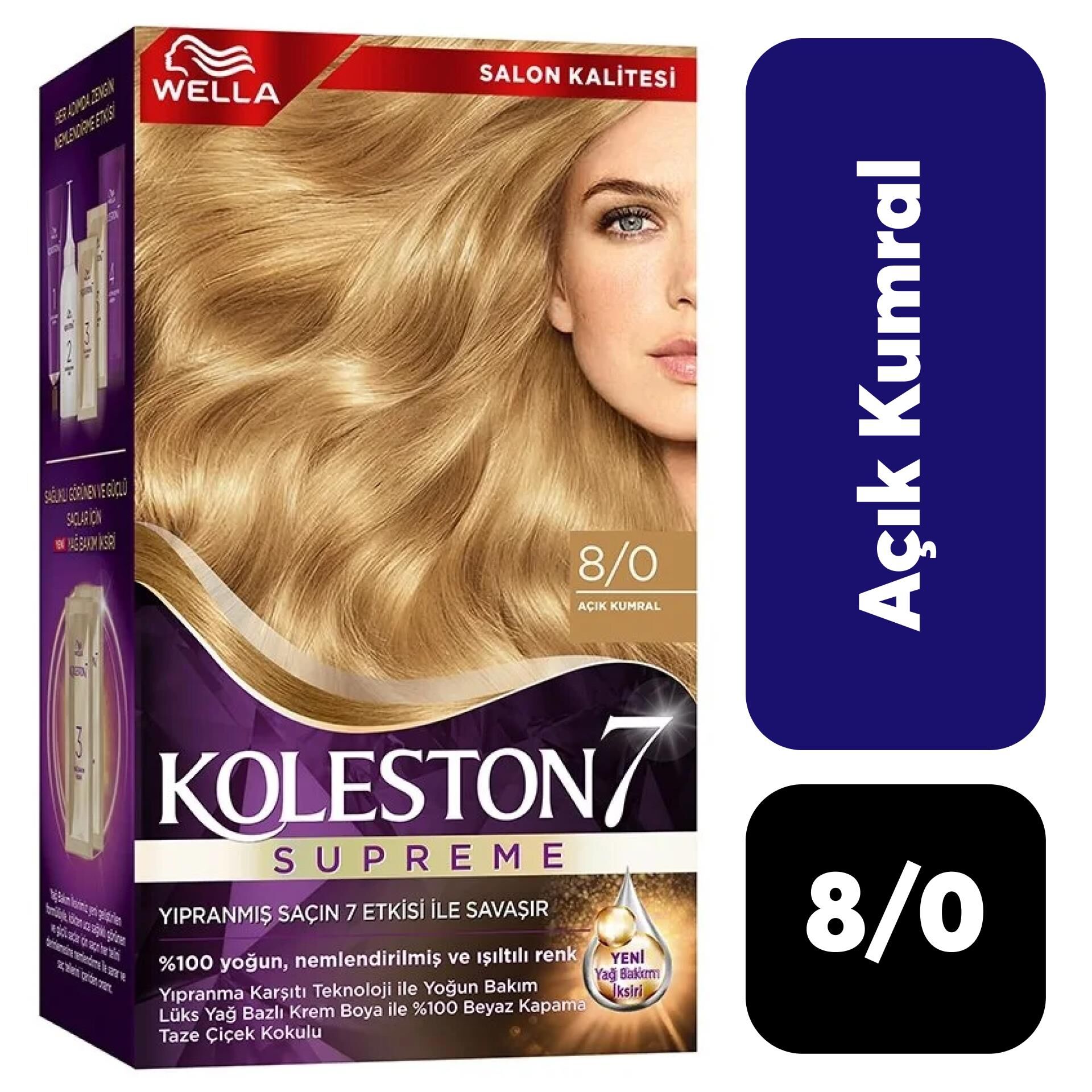 .Set Koleston Kit .8/0 Açık Kumral