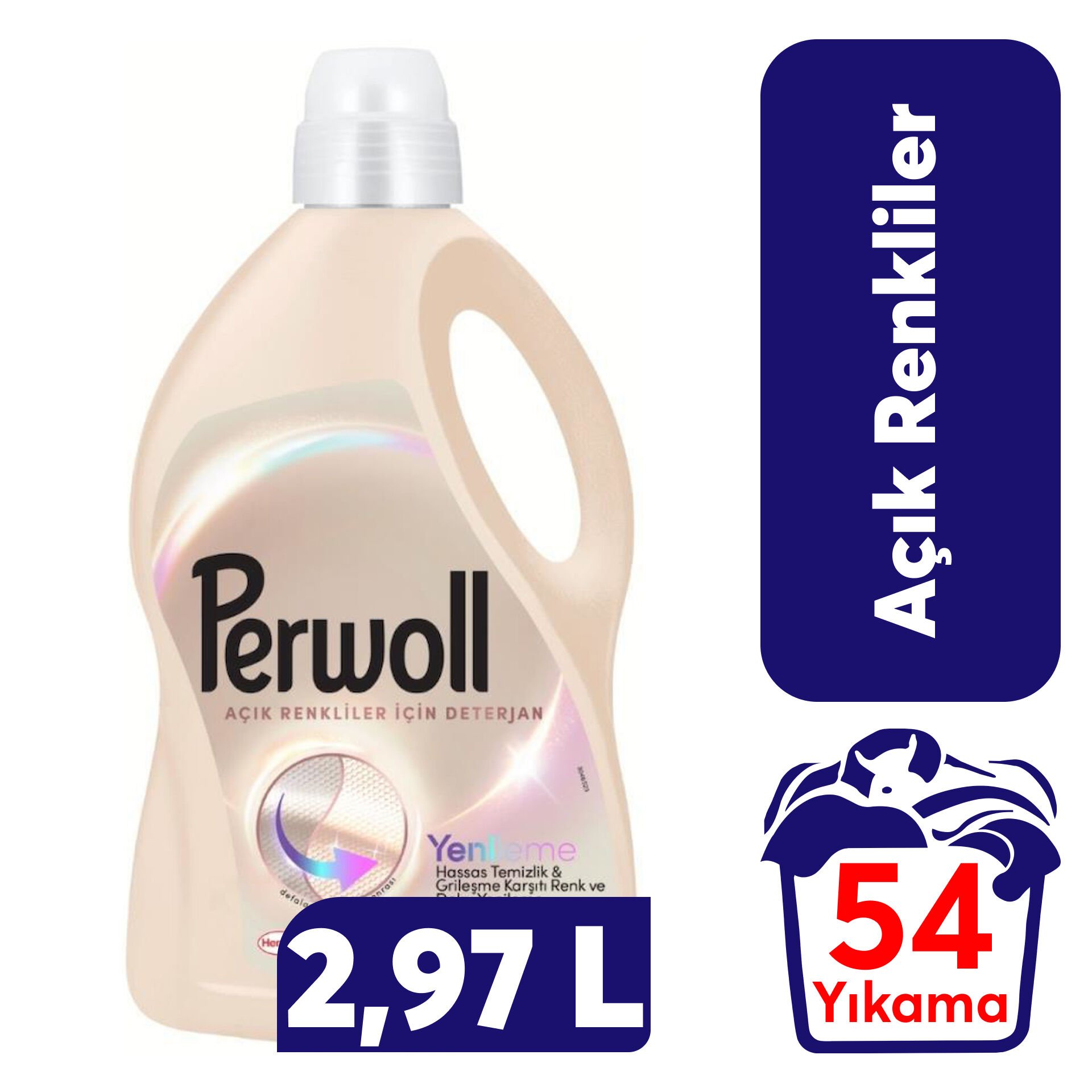 Sıvı Deterjan Perwoll 2.97 L Açık Renkler