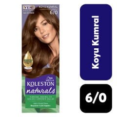 Doğal Koleston Naturals .6/0 Koyu Kumral