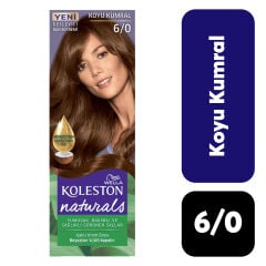 Doğal Koleston Naturals .6/0 Koyu Kumral