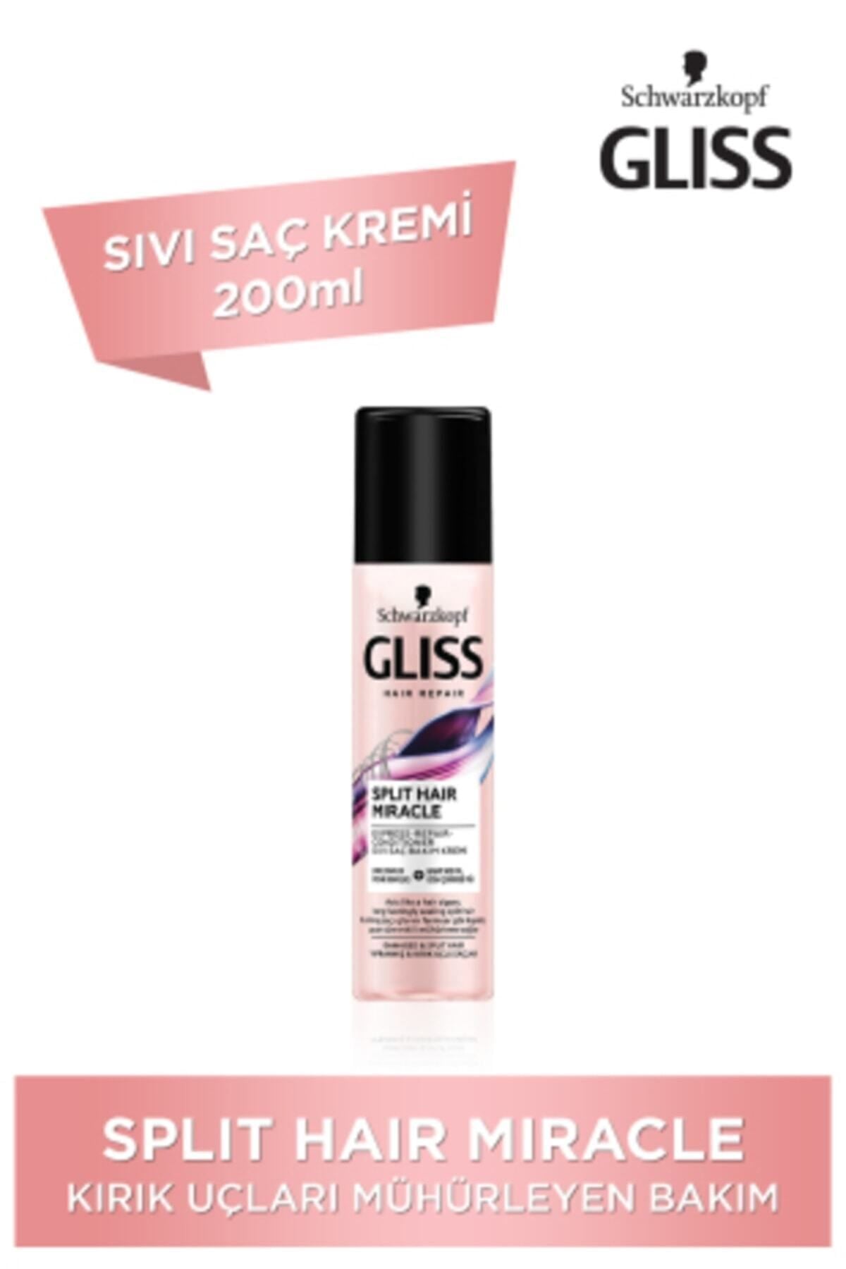 Gliss Sıvı Saç Kremi 200 ml Split Hair Miracle