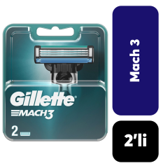 Yedek Gillette Başlık Mach3 2'li