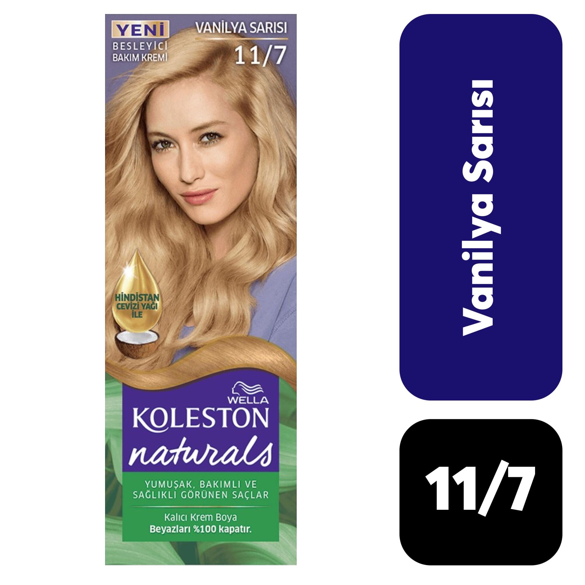 Doğal Koleston Naturals 11/7 Vanilya Sarısı
