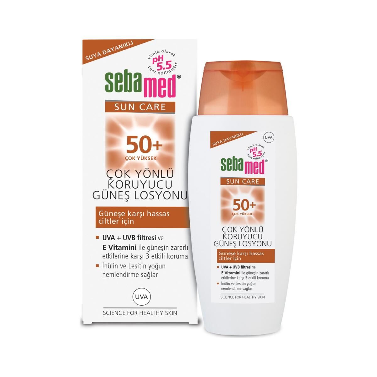 Sebamed SPF 50 Çok Yönlü Koruyucu Güneş Losyonu 150 ml