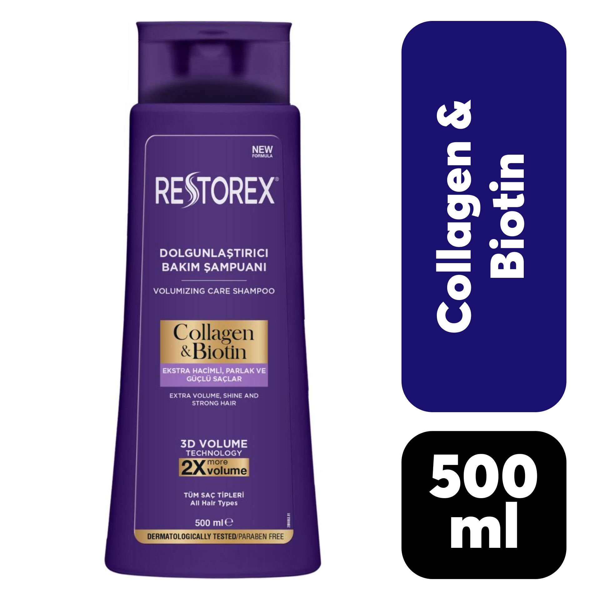 Restorex Şampuan 500 ml Kolajen