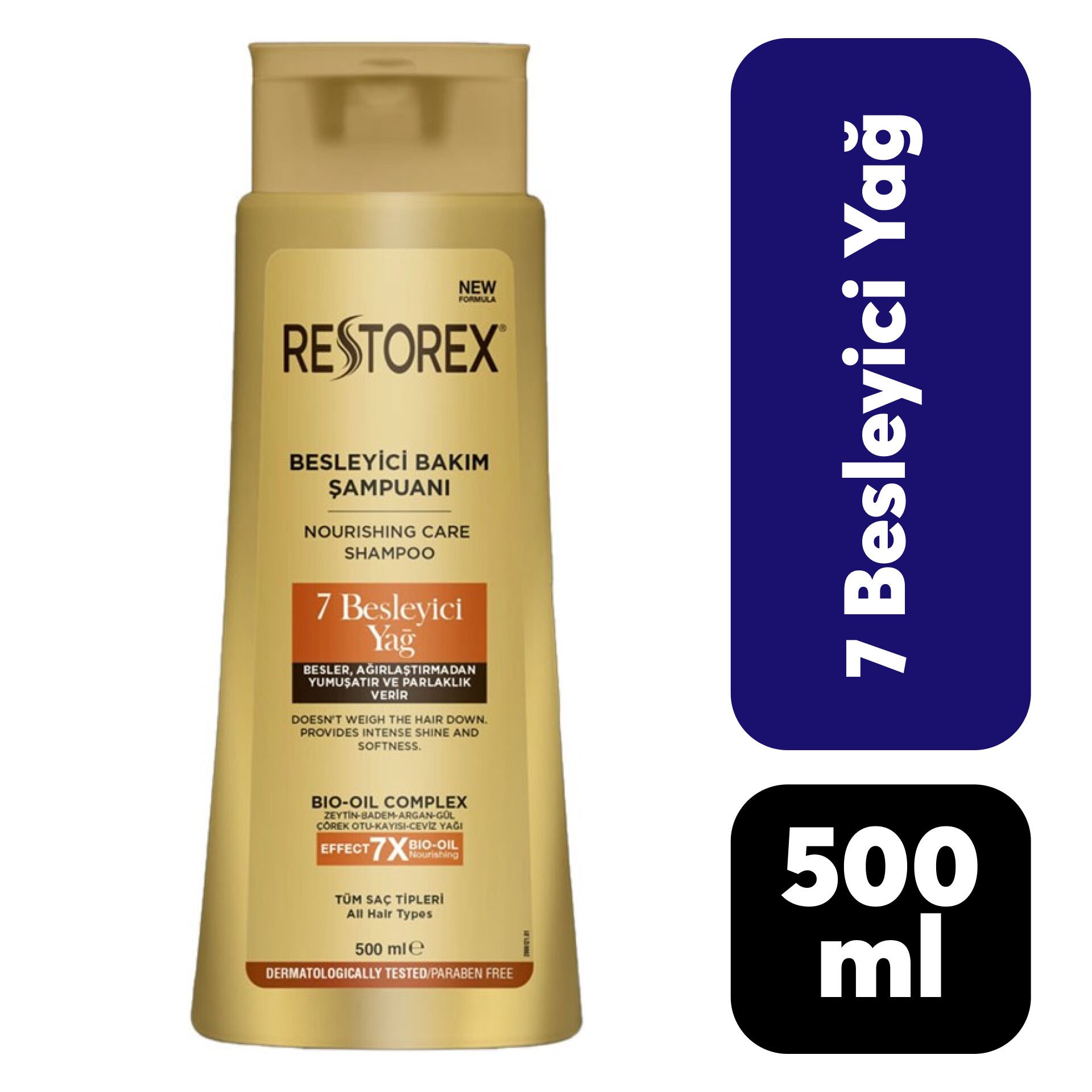 Şampuan Restorex 500 ml Besleyici Yağ***