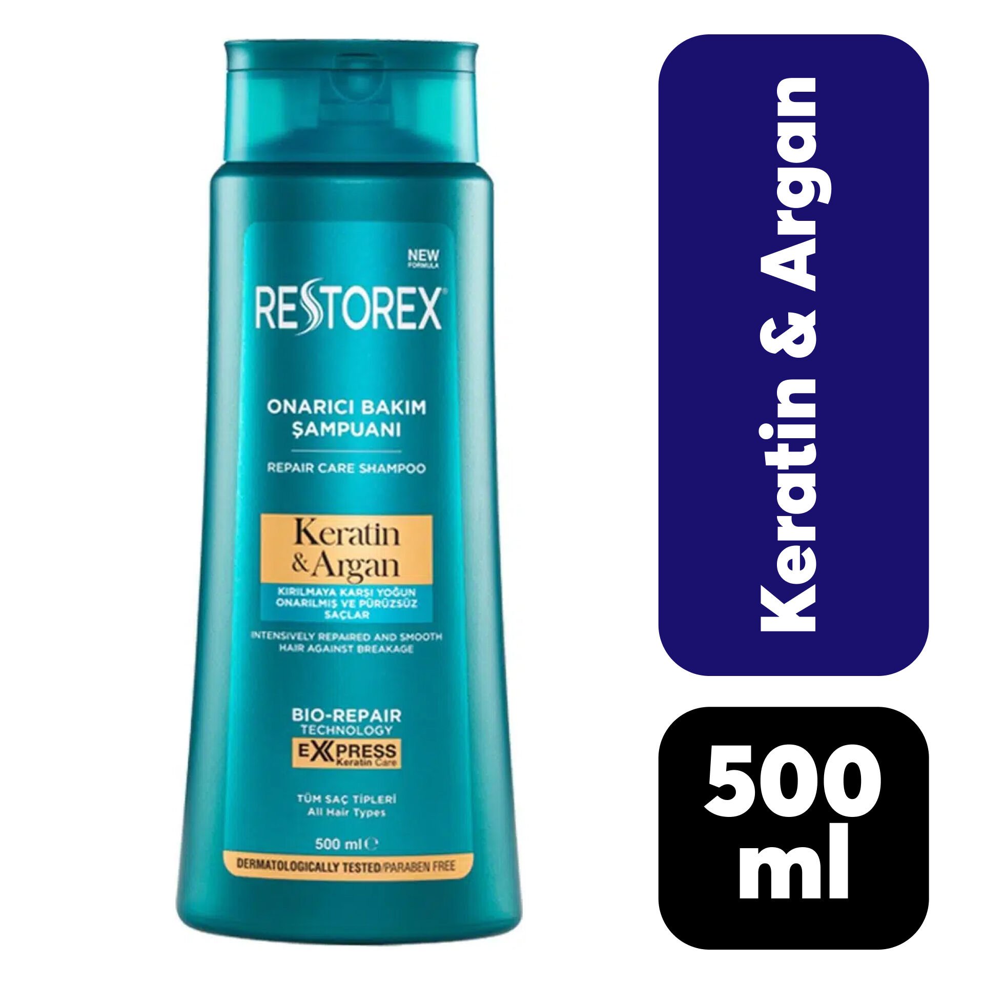 Şampuan Restorex 500 ml Argan Keratin***
