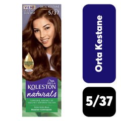 Doğal Koleston Naturals .5/37 Orta Kestane