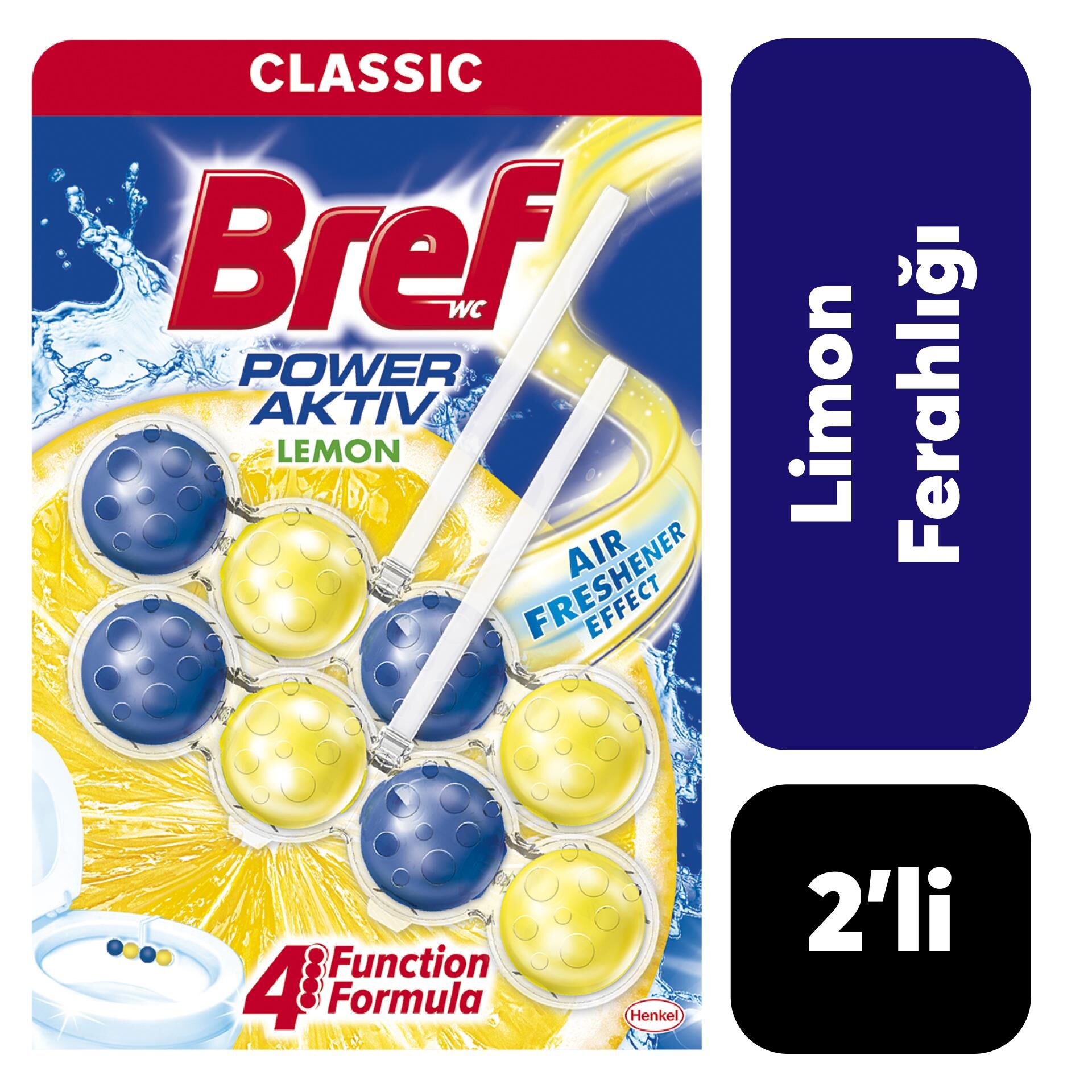 Bref 2'li Tuvalet Bloğu Limon Kokulu