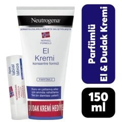 .Krem Neutrogena El Kremi 75 ml Parfümlü + Dudak Kremi