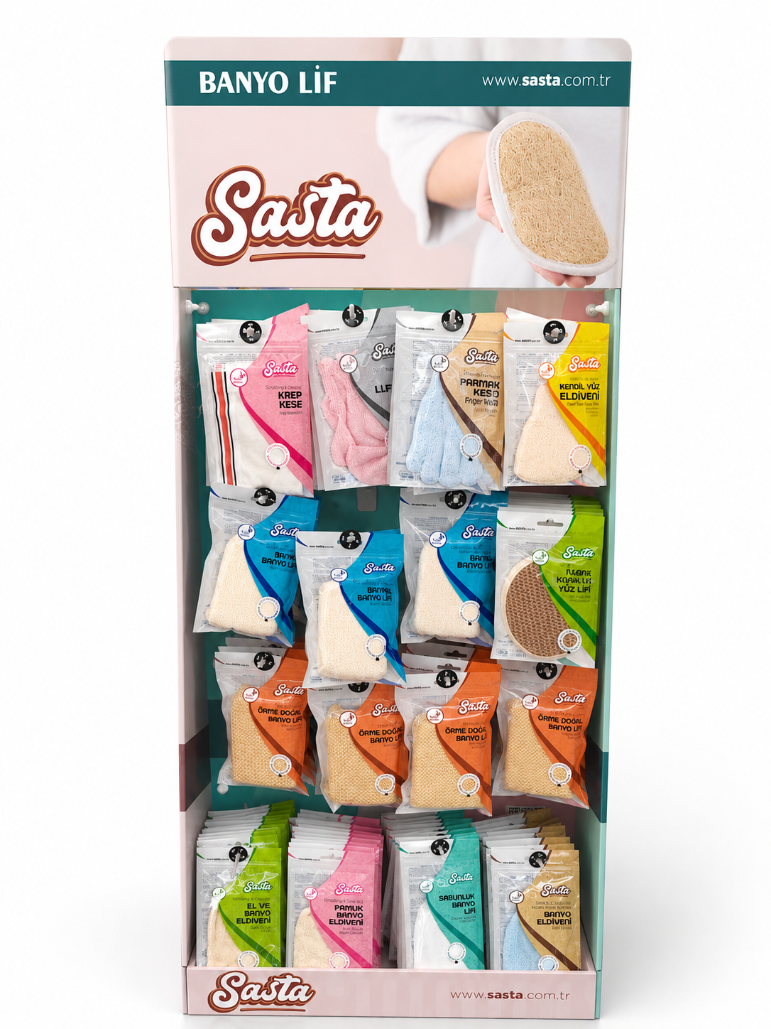 Sasta Banyo Lif Stand 154'lü