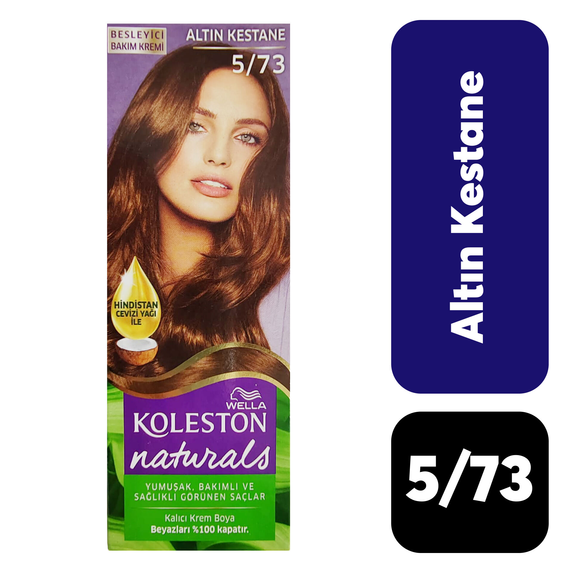 Doğal Koleston Naturals .5/73 Altın Kestane