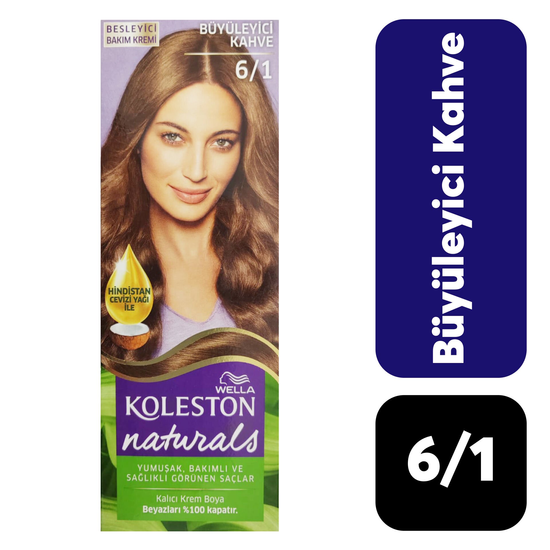 Doğal Koleston Naturals .6/1 Büyüleyici Kahve