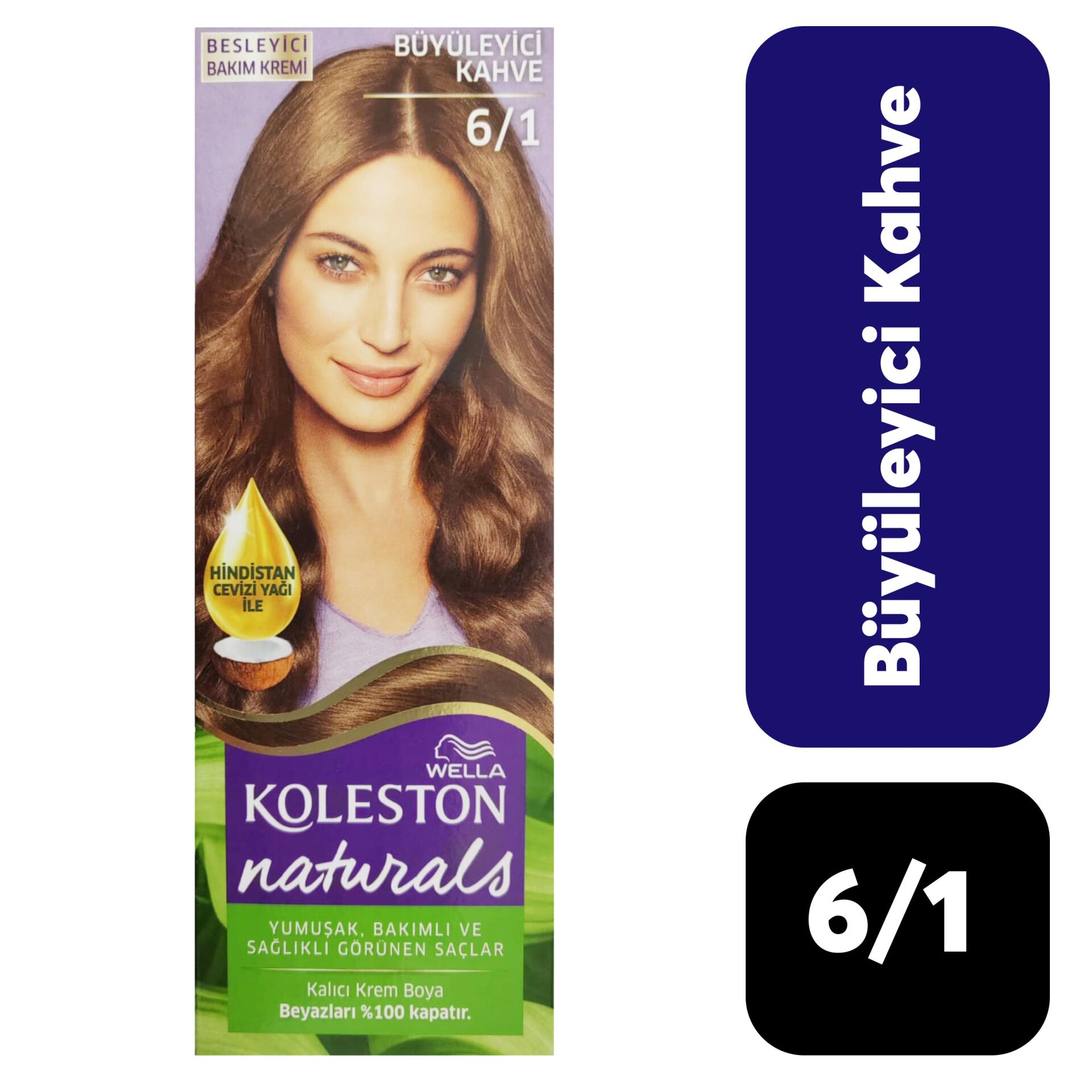 Doğal Koleston Naturals .6/1 Büyüleyici Kahve