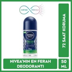 Nivea Roll-on Erkek 50 ml Fresh Sensation