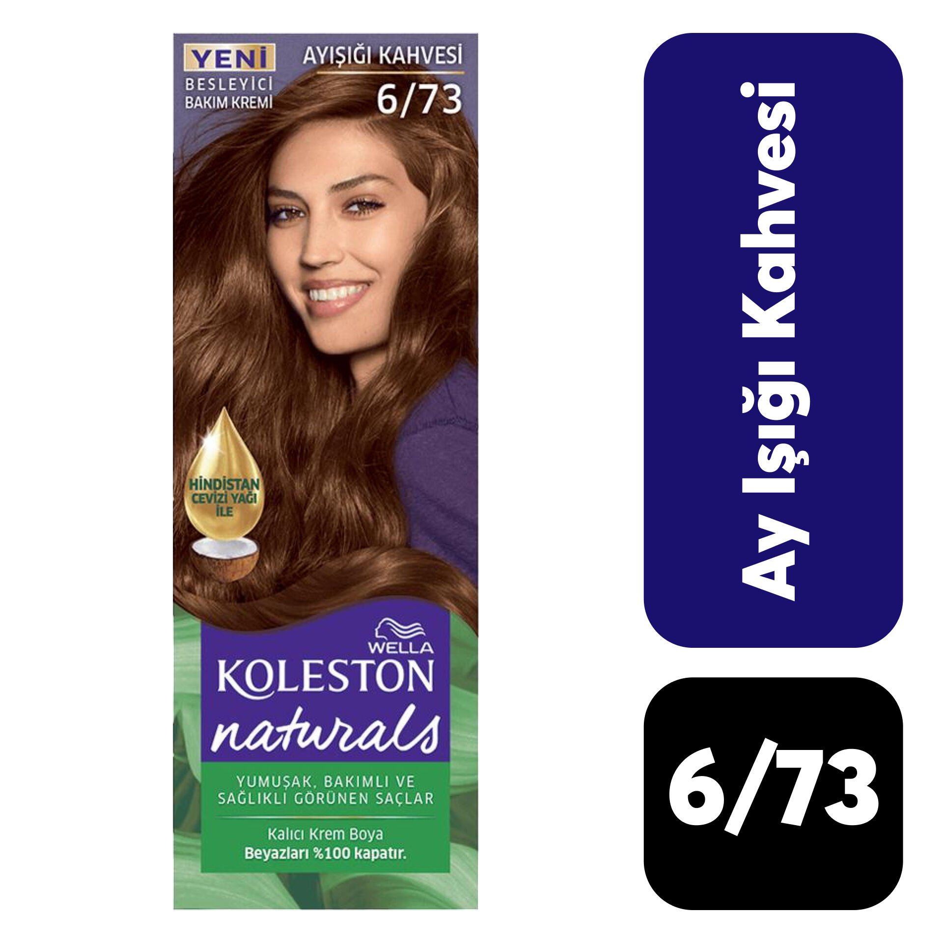 Doğal Koleston Naturals .6/73 Ayışığı Kahvesi