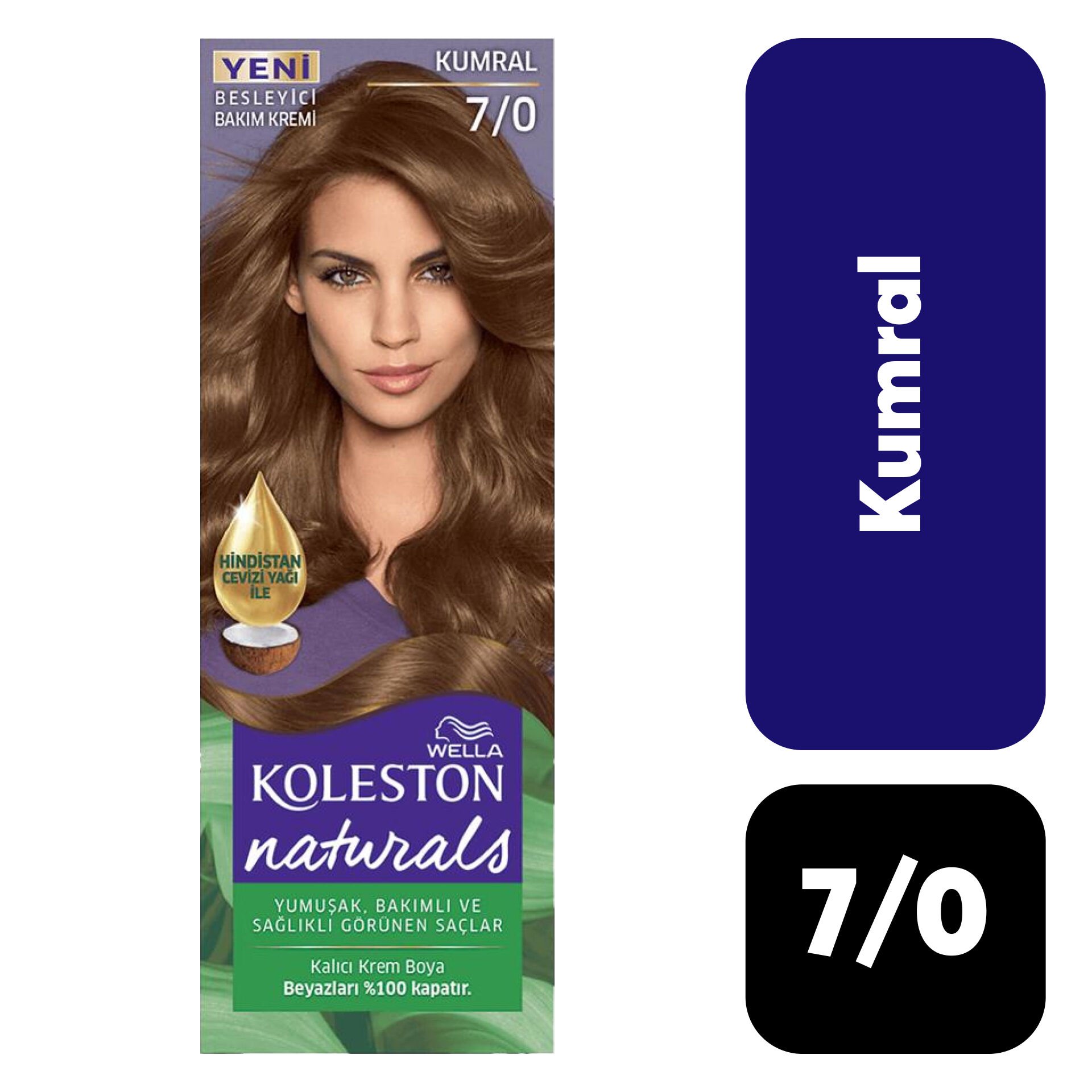 Doğal Koleston Naturals .7/0 Kumral