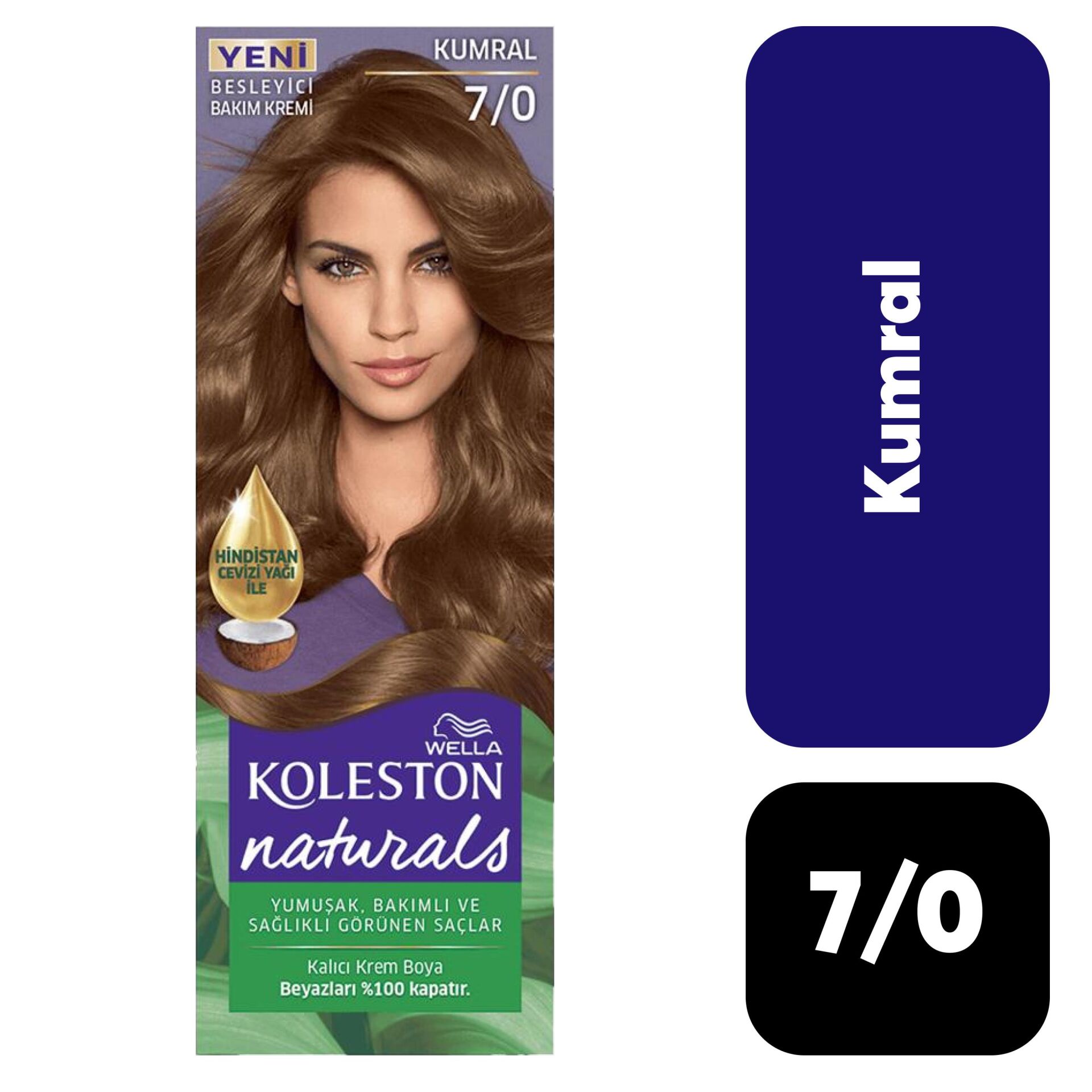 Doğal Koleston Naturals .7/0 Kumral