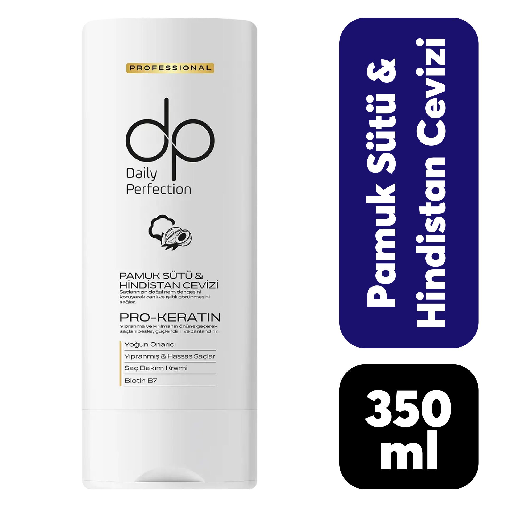 Saç Kremi DP 350 ml Pamuk Sütü