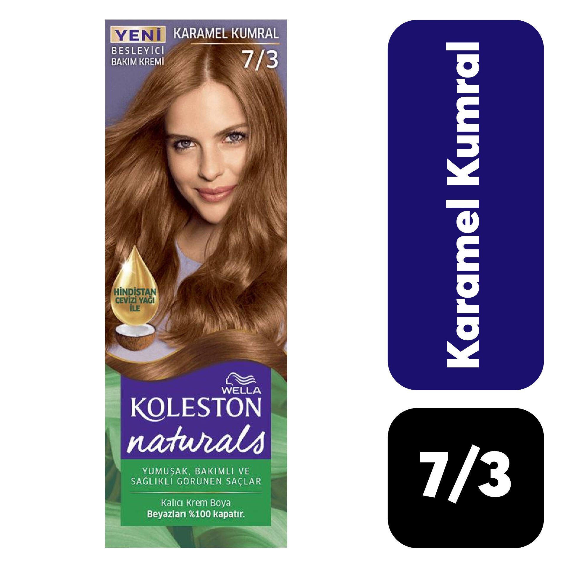 Doğal Koleston Naturals .7/3 Karamel Kumral