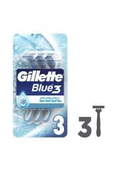 Poşet Gillette Tıraş Bıçağı Blue3 3'lü Cool Plus