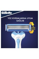 Poşet Gillette Tıraş Bıçağı Blue3 3'lü Cool Plus