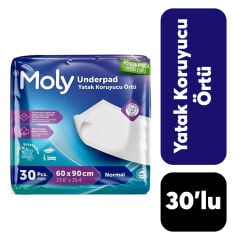 Bakım Örtüsü Moly Yatak Koruyucu Örtü 30'lu