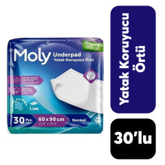 Bakım Örtüsü Moly Yatak Koruyucu Örtü 30'lu