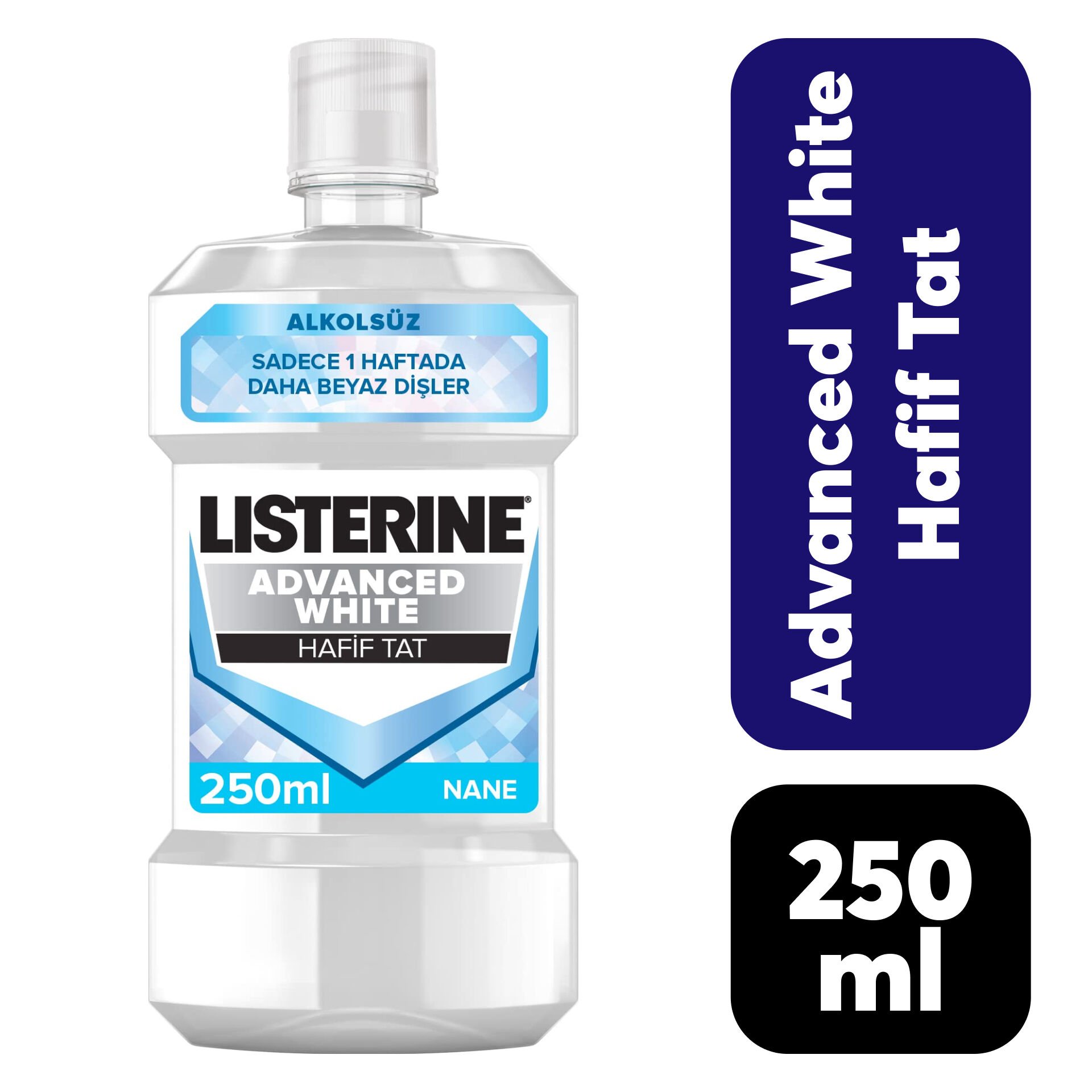 .Gargara Listerine 250 ml Advanced White