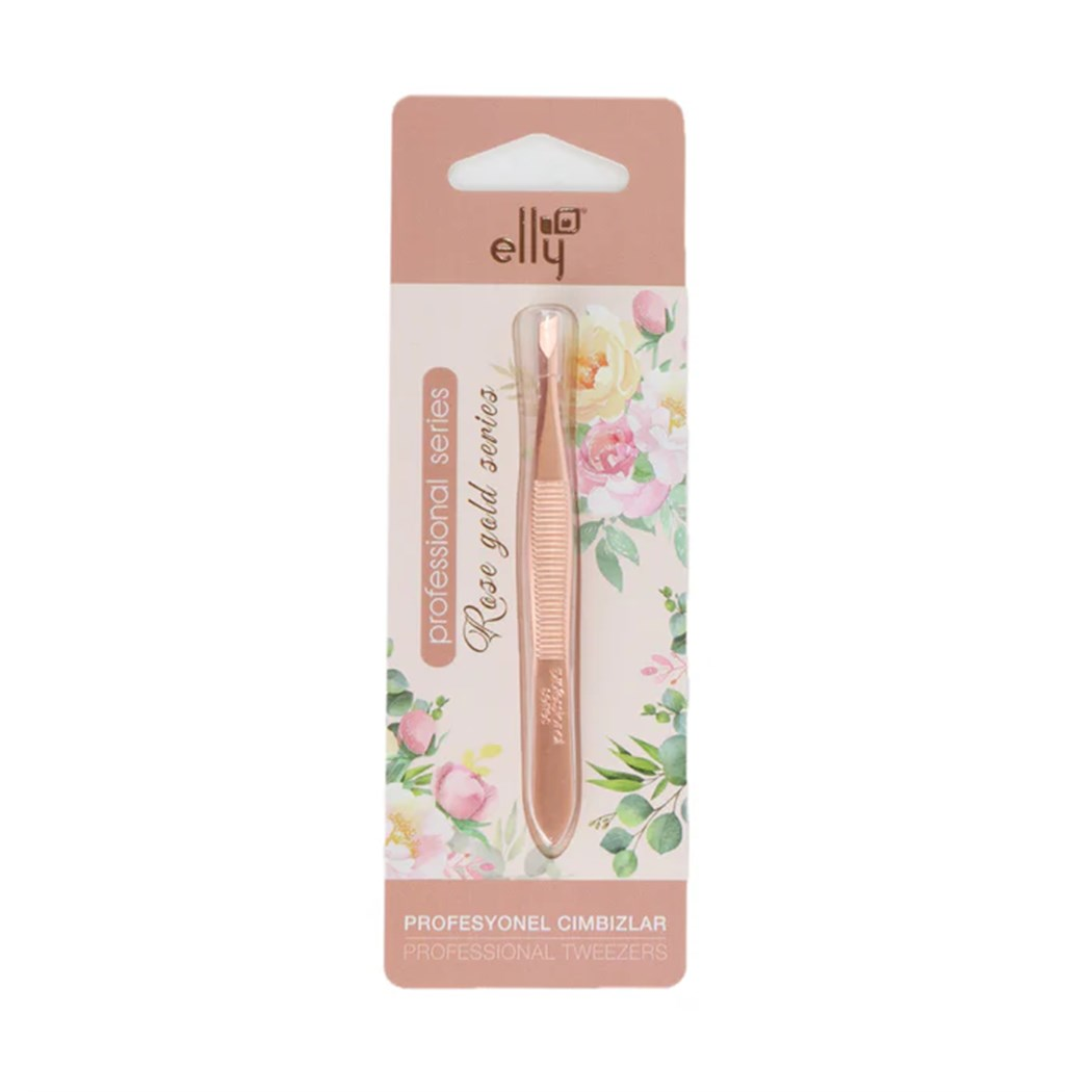 Elly (2469) Rose Gold Eğimli Cımbız