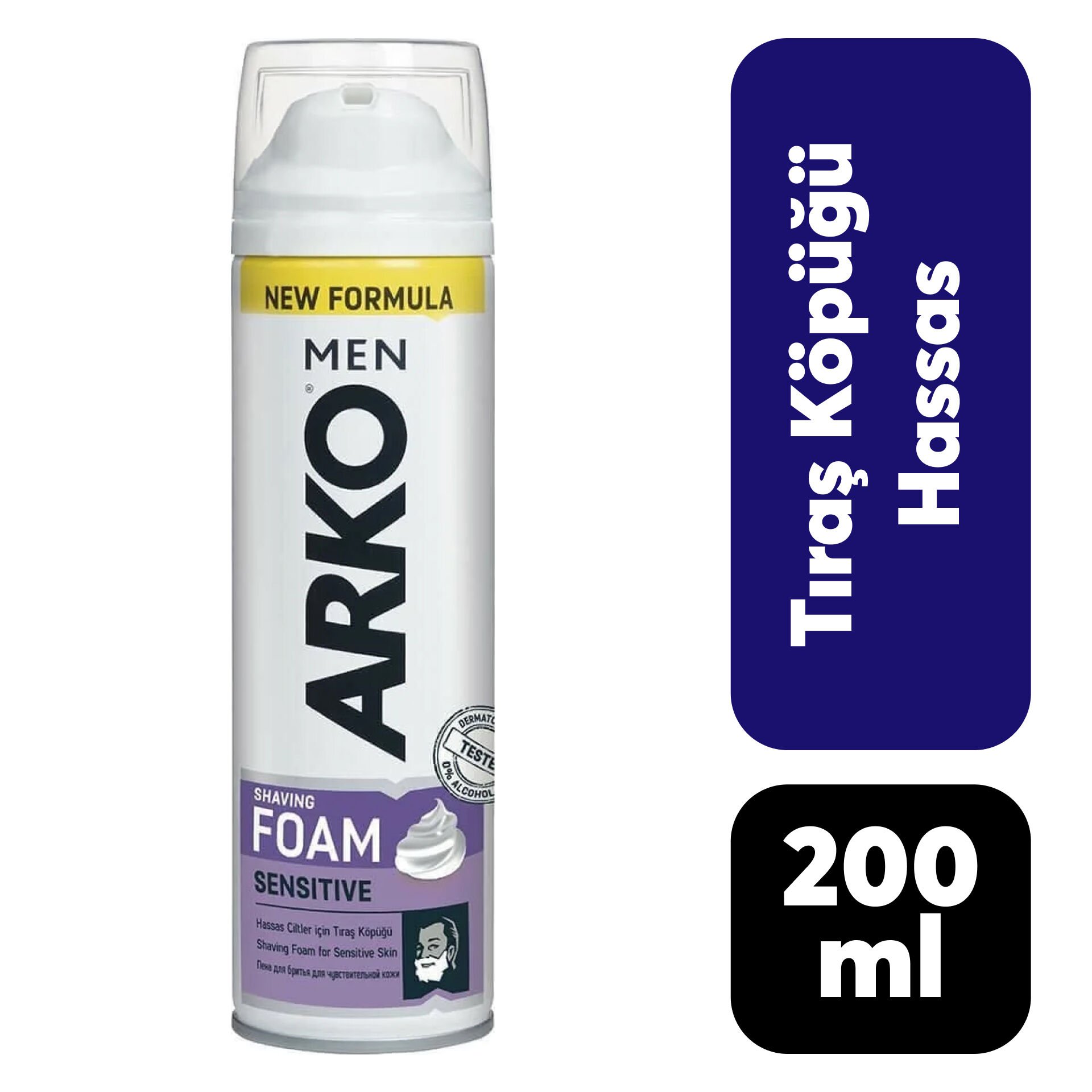 Tıraş Köpüğü Arko Men 200 ml Sensitive