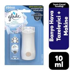 Glade Banyo 10 ml Temiz Çarşaf Ferahlığı + Makine