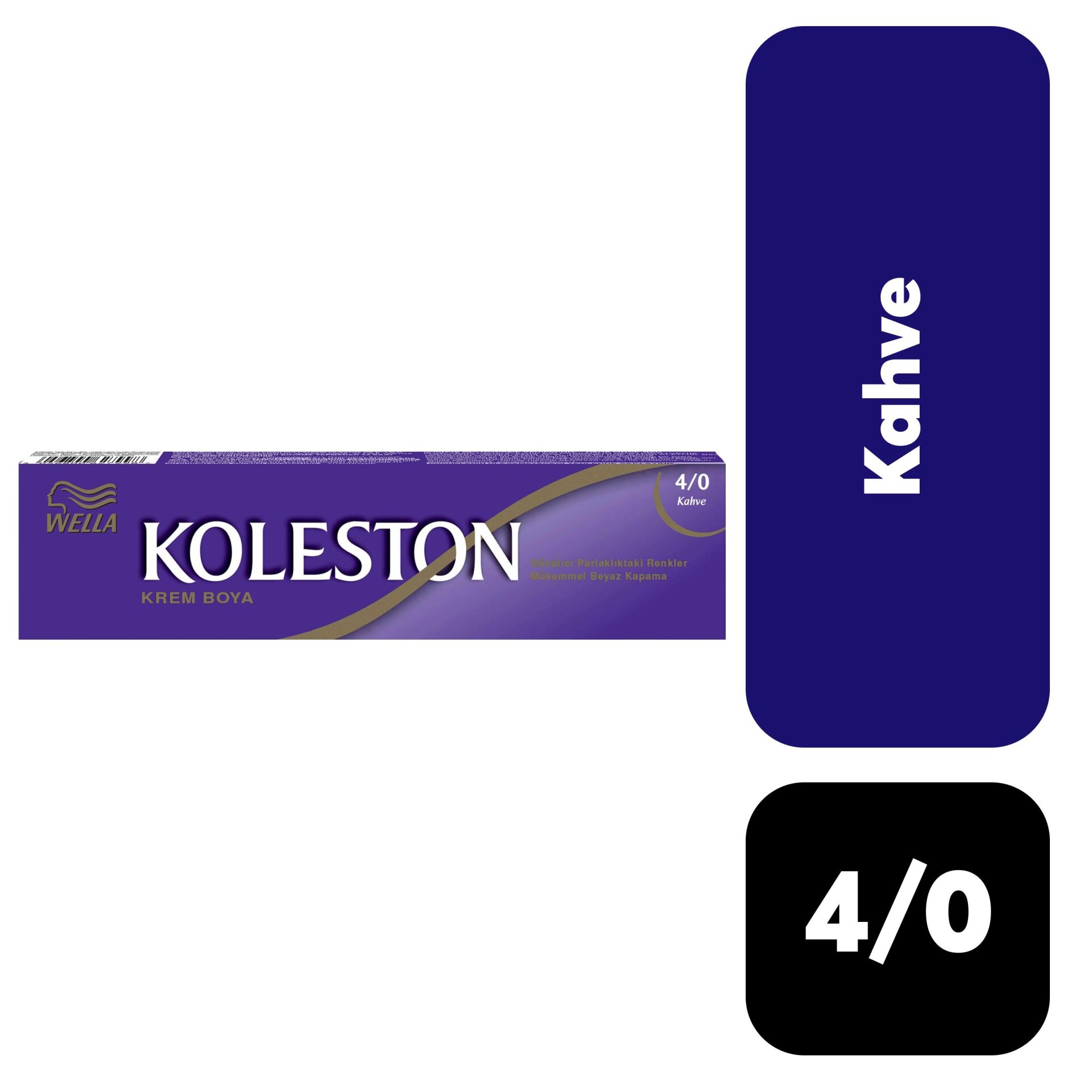 Koleston Tüp .4/0 Kahve