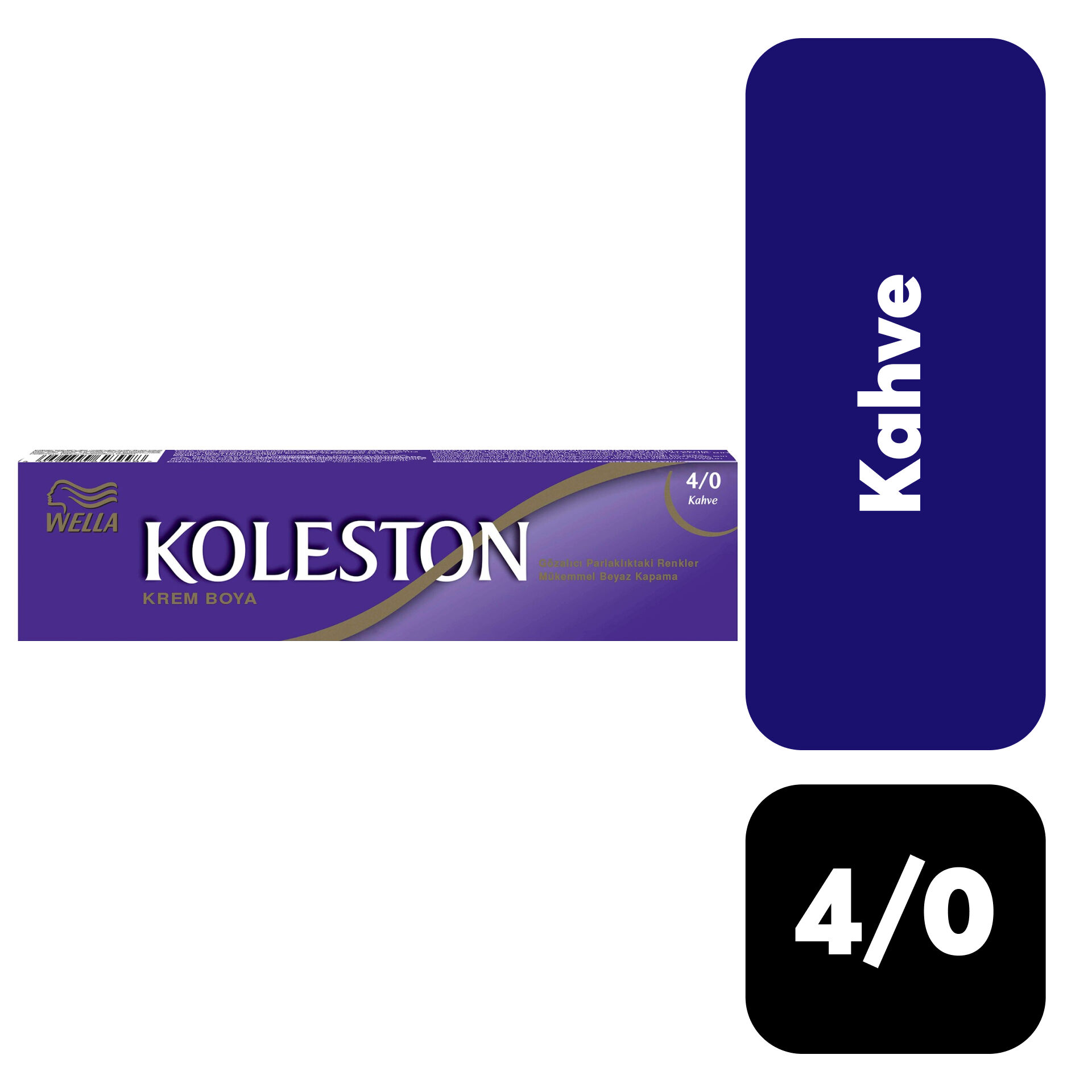 Koleston Tüp .4/0 Kahve